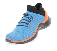 UYN Y100045-A465 City Running Black Sole Sneaker Hombre Blue/Orange EU 41