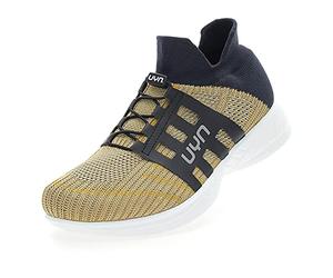 UYN Y100062-S004 Free Flow Metal Tune Sneaker Mujer Gold/Antracite EU 40