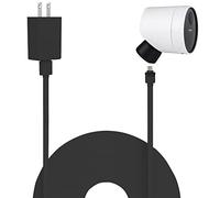 UYODM Cable de alimentación compatible con cámara de seguridad inalámbrica SimpliSafe para exteriores, cable USB resistente a la intemperie de 7,5 m, que alimenta tu cámara SimpliSafe para exteriores continuamente, color negro