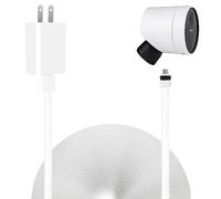 UYODM Cable de alimentación compatible con SimpliSafe cámara de seguridad inalámbrica para exteriores, 32.8 pies/10 m Cable USB resistente a la intemperie, alimenta tu cámara SimpliSafe para exteriores continuamente, color blanco