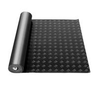 uyoyous Alfombrilla de goma de hierro, 500 cm x 100 cm, antideslizante, por metros, 3 mm, alfombrilla de goma antideslizante, para sótano, taller, garaje, gimnasios, planta, almacén