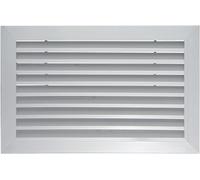 uyoyous Rejilla de ventilación de aluminio de 500 x 300 mm, doble cara, rejilla de ventilación, rejilla de ventilación con protección contra insectos, rejilla de ventilación para puerta para cocina