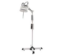 UYRTOY Lámpara infrarroja, lámpara de 300 W Tdp, de pie, regulable por infrarrojos, terapia de acupuntura por infrarrojos, calor mineral, lámpara moxalampe 4 rollos, para el tratamiento de resfriados