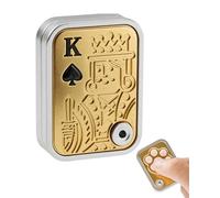 UYRVAPE 1 pieza Fidget Slider Toy,Magnéticos Fidget Slider,Juguete MetáLicos Deslizante para Aliviar Estrés y Ansiedad,Metal Poker Fidget Slider para Autismo y Tdah,Juguetes Escritorio Oficina Adulto