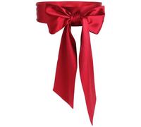 UYRVAPE Cinturón de satén para mujer, Cinturón de vestido para mujer, 4cm x 180cm cinturón de satén para novia, accesorio de lazo para boda, dama de honor, cinturón de novia, accesorio de sombrero