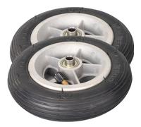 UYSELA 1 Par Repuestos sillas de Ruedas Neumático inflables Rueda de Repuesto 6 Pulgadas Ruedas Delanteras para sillas de Ruedas,6 Inch