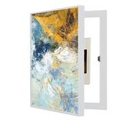 UYSELA Cubre Contador Tapa Decorativa para Cuadro Electrico Cuadro Electrico Desmontable Cubierta Simple Contadores Decorativos Caja Tapa Cuadro Electrico Decorativo,White Bianca