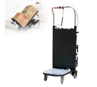 UYSELA Sube-Escaleras Carretilla Saco, Subidor de Escaleras EléCtrico sobre Orugas con EmpuñAdura TelescóPica, Subir/Bajar Escaleras, Capacidad de Carga 700/750 Kg,Load Capacity - 700kg