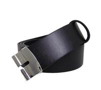 UYSSJTGAZ Accesorios for Cinturones de Bricolaje Cinturón Cuero sin Hebillas 75 cm a 130 con Clip Metal 4(95cm)