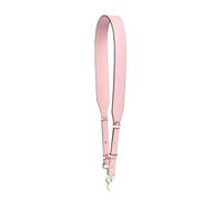 UYSSJTGAZ Correa de Hombro for Bolso Mujer 109-117 cm Largo, Correas descompresión Color Puro, cinturón Ancho, Banda for un Solo DIY(Pink,Gunmetal Hanger)