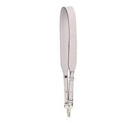 UYSSJTGAZ Correa de Hombro for Bolso Mujer 109-117 cm Largo, Correas descompresión Color Puro, cinturón Ancho, Banda for un Solo DIY(Beige,Gunmetal Hanger)