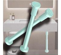 UYSSJTGAZ Postes De Soporte Telescópicos for Patas Muebles Gabinete Fregadero, Soportes Montaje Inferior Barra Cortina Ajustable, Cocina Acero Inoxidable(Green,2*H 70-120cm/28-47)