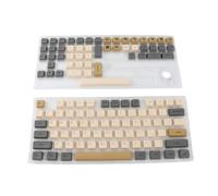 UYSTDMXKA 125 Teclas de Teclado con Tema árabe Brillante, Perfil XDA PBT, Teclas de sublimación de Tinte para teclados mecánicos 61 64 68 75% 87 98% 104 108, compatibilidad Universal con