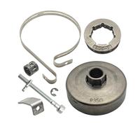 UYTGFO Ajuste for 136 137 141 142 W, ajustador de cadena, accesorios de motosierra, llanta de piñón de tambor de embrague