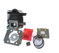 UYTGFO Ajuste for cortadora de césped Zenoah HT2310 G23 G23L 1E32F 32F, desbrozadora de motor con piezas de junta de rodamiento, Kit de pistón de cilindro G23L de 32mm