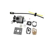 UYTGFO Ajuste for desbrozadora 43cc 49cc 52cc desbrozadora con manguera de sellado bujía filtro de gasolina piezas de repuesto 40-5 15mm kit de carburador(Black)