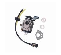 UYTGFO Ajuste for desbrozadora 43cc 49cc 52cc desbrozadora con manguera de sellado bujía filtro de gasolina piezas de repuesto 40-5 15mm kit de carburador(Red)