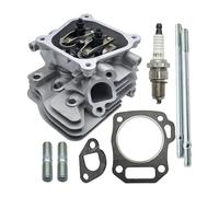 UYTGFO Ajuste for H0nda GX160 GX200 5.5HP 6.5HP junta carburador silenciador perno cortacésped motor repuesto montaje de cabezal de cilindro