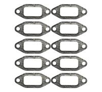 UYTGFO Ajuste for Husqvarna 362 365 371 372 372XP 385 390#503 77 59-01 reemplazar 503 77 59-01 10 Uds junta de silenciador de escape