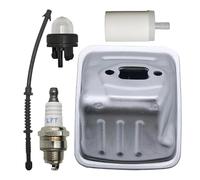 UYTGFO Ajuste for Husqvarna 435 440 445 445E 450 motosierra reemplazar OEM 544147702 línea de filtro de combustible Primer bombilla silenciador de escape