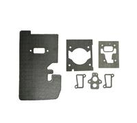 UYTGFO Ajuste for Kawasaki TJ53 KBL53A KBH53, desbrozadora, cigüeñal, carburador, silenciador, cilindro, aislante, colector de admisión de carburador, junta TJ53E