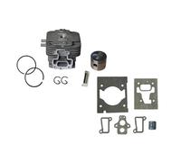 UYTGFO Ajuste for Kawasaki TJ53 KBL53A KBH53, desbrozadora, cilindro recortador con anillo de pistón, Clips, piezas de montaje, conjunto de pistón de cilindro de 44MM(Type 2)