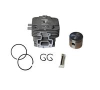 UYTGFO Ajuste for Kawasaki TJ53 KBL53A KBH53, desbrozadora, cilindro recortador con anillo de pistón, Clips, piezas de montaje, conjunto de pistón de cilindro de 44MM(Type 4)