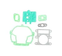 UYTGFO Ajuste for motor Zongshen S35, desbrozadora, cortadora, cigüeñal, carburador, silenciador, cilindro, aislador, juego de juntas(5 sets)