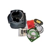 UYTGFO Ajuste for motosierra 5200 52CC, conjunto de Clip de anillo de pistón, Kit de pistón de cilindro G5200 con rodamiento de junta de 45mm(Double Groove)