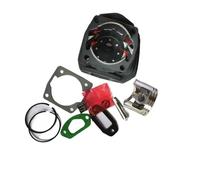 UYTGFO Ajuste for motosierra de gasolina 5800, 58CC, anillo de pistón, Pin, Clip, conjunto de cilindro G5800 con junta, rodamiento de pistón de 45,2mm(Double Groove)