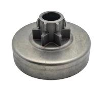 UYTGFO Ajuste for motosierras Stihl 038 038AV MS380 MS381, repuesto OEM for 1119 640 2000, tambor de embrague, piñón de llanta de 7 dientes de 3/8"