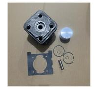 UYTGFO Ajuste for Oleo Mac BCH400 BCH400T BCH 400 400T cortador de arbustos sierra de cadena Emak # 61450048A Kit de junta de pasador de anillo de pistón de cilindro genuino