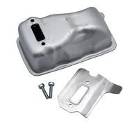UYTGFO Ajuste for sierra de corte STIHL TS410 TS420 con junta 4238-140-0611 conjunto de silenciador de escape