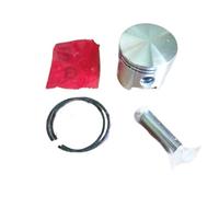 UYTGFO Ajuste for Srm-350es Kit de pistón 38mm Yamabiko Echo Srm-340 Srm-3400 Srm-3605 Rm-350 cortador de cepillo cilindro de pistón anillo Pin Clip Assy