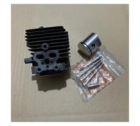 UYTGFO Ajuste for STIHL BG56 SH56 BG86 SH86 BG SH 56 86 BOX 5119 D piezas de extintor de soplador 4241-020-1204 Kit de anillo de pistón de cilindro de 34mm