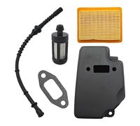 UYTGFO Ajuste for Stihl FS120 FS200 FS250, Kit de junta de línea de filtro de combustible y aire, herramienta de repuesto for cortadora de césped, pieza 4134 140 0602, silenciador de escape