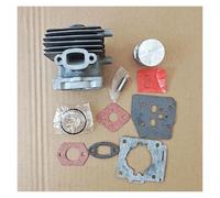 UYTGFO Ajuste for STIHL HS82R HS82RC HS82T HS87T, piezas de repuesto for cortasetos, conjuntos de cilindro, Kit de junta de pistón y cilindro de 34MM