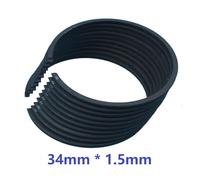 UYTGFO Anillo de pistón de 34 mm x 1,5 mm compatible con podadora de mango superior ZENOAH G2500, motosierra 2500 YD25, 25,4 cc, 25 cc, STIGA Ama ALPINA, 10 unidades/lote.