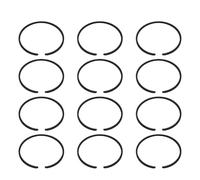 UYTGFO Anillo de pistón de 38 mm x 1,5 mm for desbrozadora Stihl FS150, FS151, FS220 y FS350. for Husqvarna 36, 41, 136, 136LE, 137 y 137E. Lote de 12 unidades.