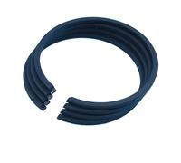 UYTGFO Apto for desbrozadora STIHL FS120 FS200 FS250 FS 120 200 250, pieza 4119 034 3005, 4 piezas/lote, anillo de pistón de 35 mm, 38 mm, 40 mm x 1,5 mm.(FS200 38mm x 1.5mm)