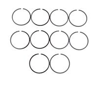 UYTGFO Apto for podadoras de mango superior, motosierra, desbrozadora, recortadora, motor, más anillo de pistón de 1,0 mm, 34 mm, 36 mm, 37 mm, 40 mm, 48 mm de diámetro.(48mm x 1.0mm)