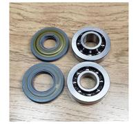 UYTGFO Compatible con accesorios de motosierra Husqvarna 135, 140, 435, 435E, 440 y 440E. Reemplazo del juego de cojinetes de bolas y sellos de aceite del cigüeñal.(Bearing seal set)