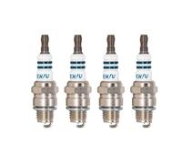 UYTGFO Compatible con bujía de repuesto BMR7A/BM7A for antorcha L7RIU CHAMPION CJ6, motor pequeño for motosierra, cortacésped, repuesto de bujía(4 pieces with box)