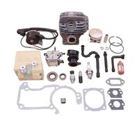 UYTGFO Compatible con carburador Stihl MS260 026, bobina de encendido, filtro de aire y combustible, colector de admisión, junta, kit de pistón de cilindro de 44 mm for motosierra.