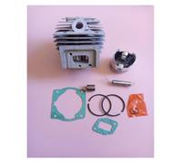 UYTGFO Compatible con conjunto de cilindro de 44 mm y 52 cc, 1E44F-5, 44F-5, 44-5, BG520, CG520, kit de pistón, clip de pasador de anillo, piezas de recortadora de reconstrucción.