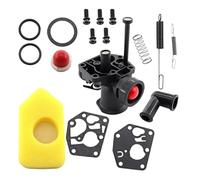 UYTGFO Compatible con cortacéspedes 497619, 499809, 498809, 498809A y 494406. Incluye filtro de aire y membrana for un funcionamiento fiable. Kit de carburador.