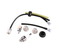 UYTGFO Compatible con desbrozadora multiherramienta Fuxtec FX-MT152 MFS520 FX-FSR152, manguera de combustible, filtro de combustible, cebador y kits de bombillas.