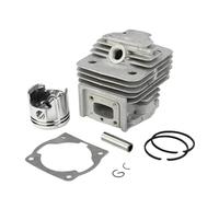 UYTGFO Compatible con el bloque 40-5, cortadora de césped, desbrozadora, motor de gasolina, pieza de carrera, kit de pistón de cilindro de 40 mm.