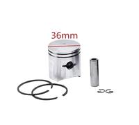 UYTGFO Compatible con el cilindro de la desbrozadora Zenoah G2K, G3K y G4K, 34 mm, 36 mm y 40 mm, kit de anillo de clip de pasador de pistón.(G3K 36mm)