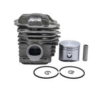 UYTGFO Compatible con EMAK OLEO MAC 952 EFCO 152 50082012, repuestos de motosierra, kit de clips de anillo de pistón de cilindro for herramienta de jardín de 45 mm